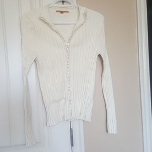 Cream cardigan